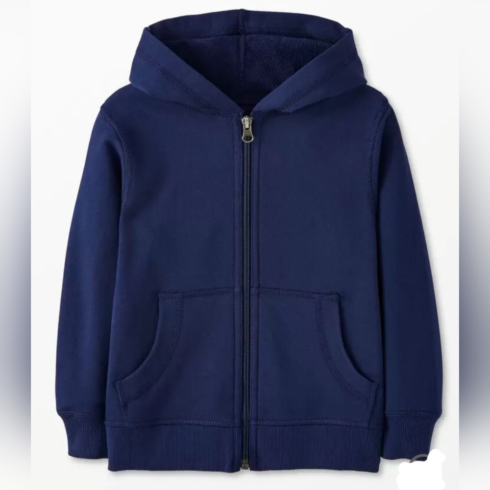 Hanna Andersson Bright Basics Hooded Sweatshirt size 130 US 8
